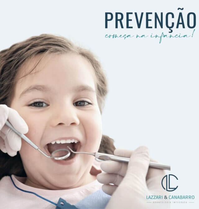 PREVENÇÃO COMEÇA NA INFÂNCIA