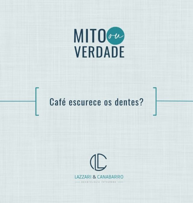 MITO OU VERDADE: CAFÉ ESCURECE OS DENTES?